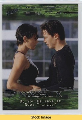 2024 Upper Deck Skybox The Matrix Weekly Do You Believe It Now Trinity? READ 4et