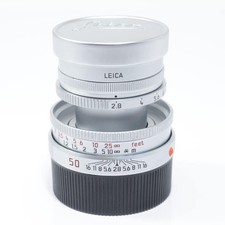 Leica Elmar-M 50mm F2.8 New Model Silver M Mount Prime Lens from Japan D0807