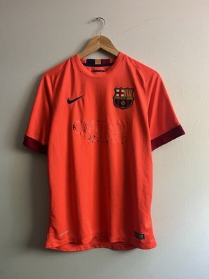 Nike Dri-Fit Barcelona Lionel Messi #10 Orange Soccer Jersey Nike Dri-Fit Barcelona Lionel Messi #10 Orange Soccer Jersey