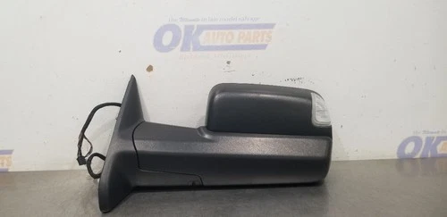 18 DODGE RAM 2500 SIDE VIEW POWER DOOR TOW MIRROR LEFT DRIVER TEXTURED