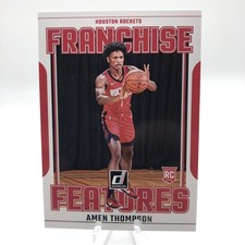 2023-24 Panini Donruss - Franchise Features Amen Thompson #26 (RC) Rockets