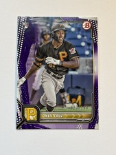 /199 2022 Bowman #51 Oneil Cruz Purple Paper Rookie Card RC Pittsburgh Pirates