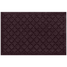 Waterhog Cordova 23 In. X 35 In. PET Polyester Indoor Outdoor Mat Bordeaux