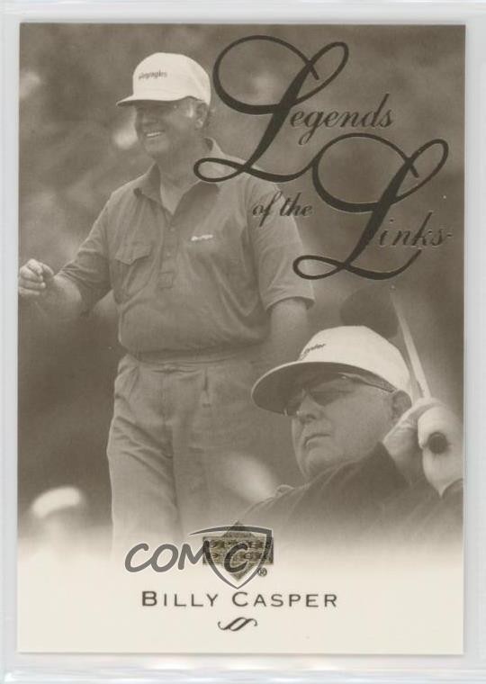 2003 Upper Deck Legends of the Links Billy Casper #74 0f6