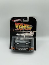 Hot Wheels FLD25 1:64 Back To The Future III Time Machine - Silver- T 13