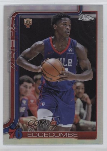 2025-26 Topps Chrome Refractor VJ Edgecombe #253 Rookie RC 2w0