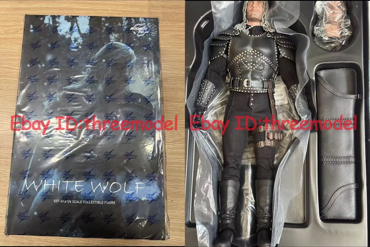 Soosootoys SST-048 1/6 Collectible White wolf 12'' Action Figure