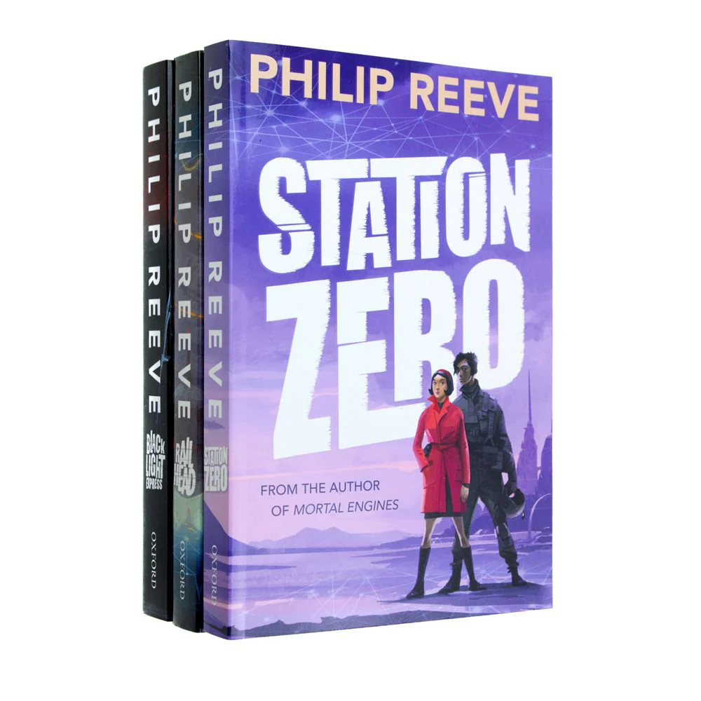 Philip Reeve Railhead Trilogy 3 Books Collection Set Station Zero | Philip Reeve - Image 3