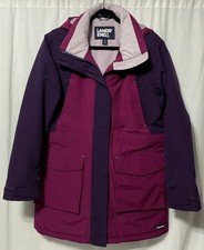 LANDS END Squall Waterproof Insulated Hooded Parka Jacket Winter Coat Woman  s M