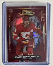 2021-22 Stature Hockey MATTHEW TKACHUK Red Parallel/75 Calgary Flames