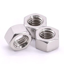 M8-1.0mm 25 pcs Hex Nuts, 304 18-8 Stainless Steel, Hexagon Head Machine Nuts...