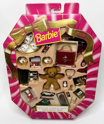 Vintage Barbie Special Collection Holiday Presents Gift Set Unopened New minty