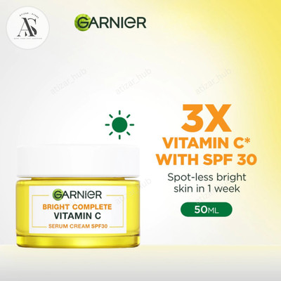 Garnier Bright Complete Vitamin C Serum Cream SPF30 50ml Brightening Cream