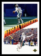 Dan Marino / Mark Clayton 1991 Upper Deck #34 Miami Dolphins *215