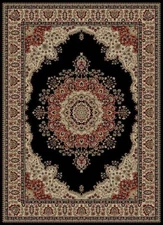 Traditional Persien 8x10 Medallion Border Flower Actual: 7' 10" x 10' 3"