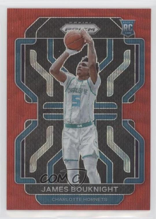 2021-22 Panini Prizm Ruby Wave Prizm James Bouknight #311 0b3