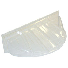 18 In. X 12 In. Polyethylene Circular Bubble Window Well Cover