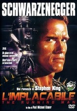 Dvd L'IMPLACABILE THE RUNNING MAN Stephen King A. Schwarzenegger nuovo sigillato