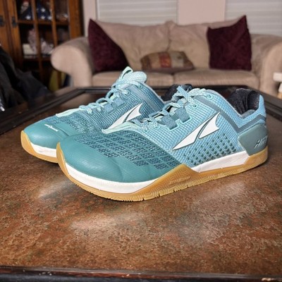 Altra HIIT XT 2 Shoes Women's Size 9.5 Teal Blue Training Weightlifting Sneakers