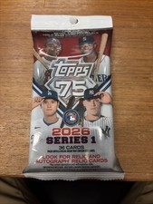 THICK! 2026 Topps Series 1 Baseball AUTO/RELIC/PATCH/AUTO-RELIC Fat HOT PACK