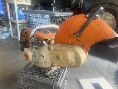 For Sale Stihl Ts700 14  Quick Concrete Cut Off Saw For Parts Or Repair