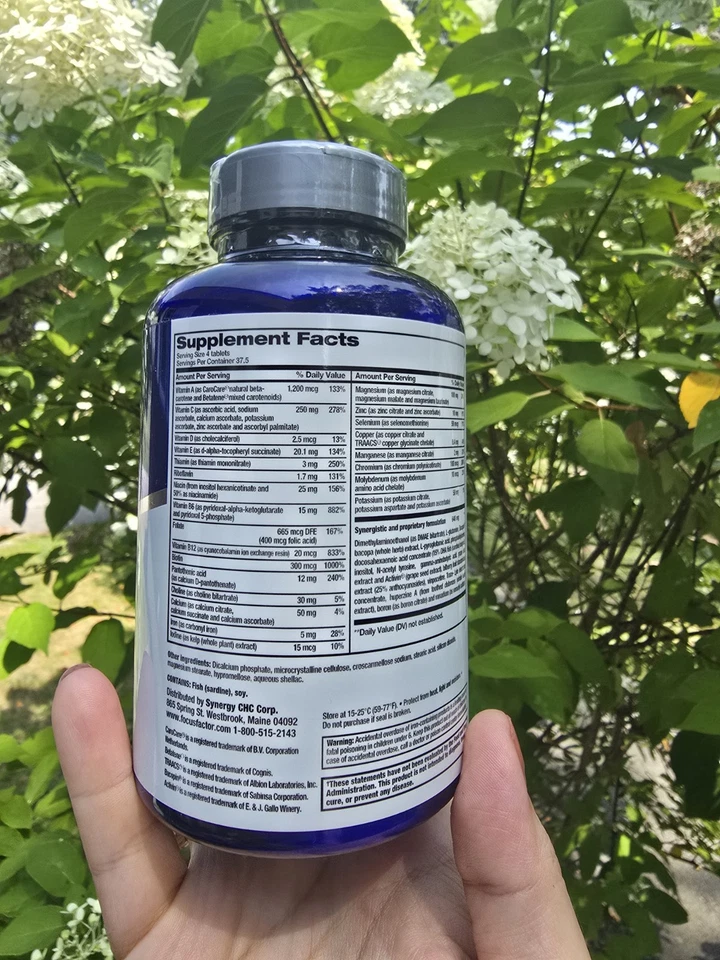 Focus Factor 466022 Suplemento Cerebral - 150 Comprimidos Foto 2 de 4