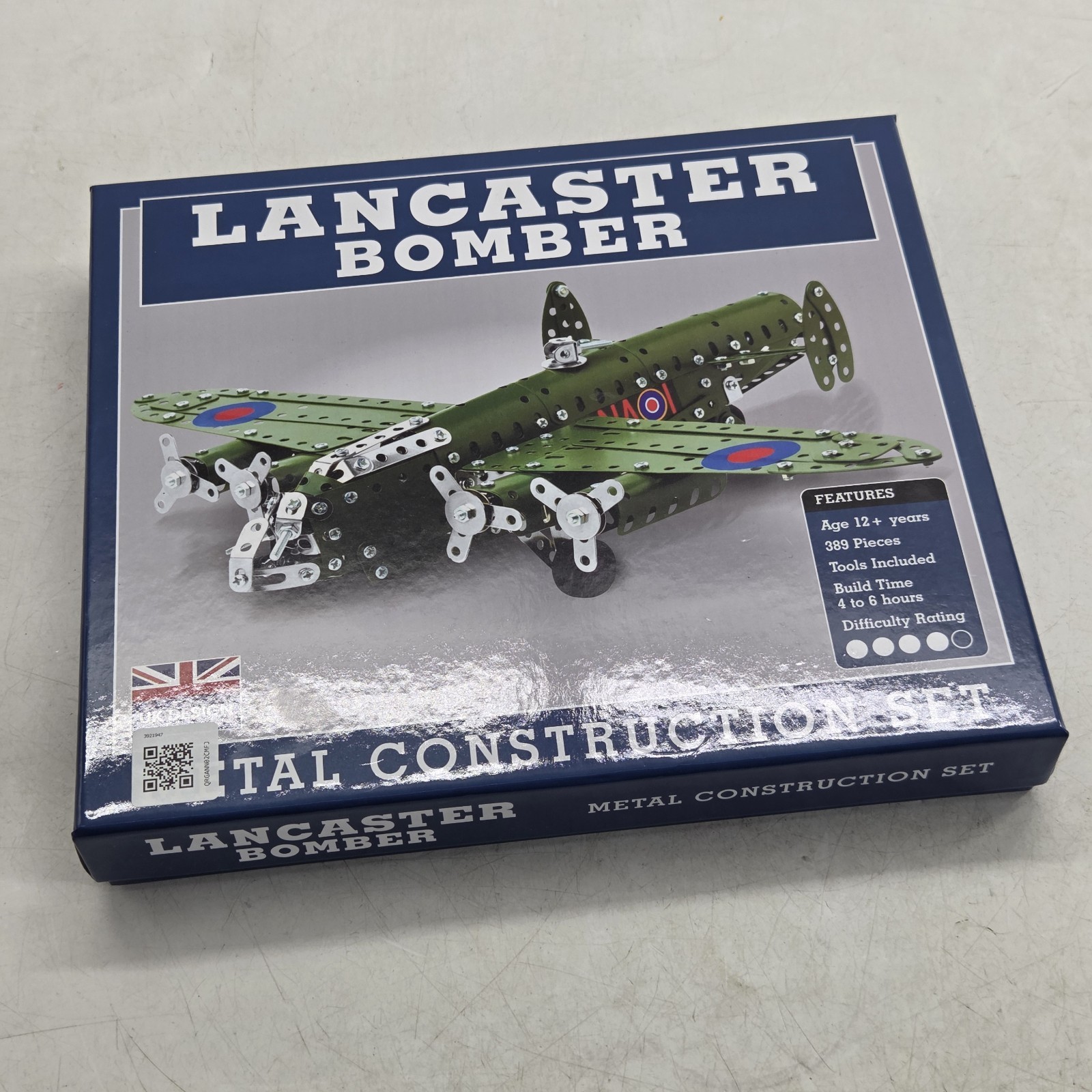 Lancaster Bomber Metal Construction Set Puzzle Building Kit Kids 12 Plus DEXC