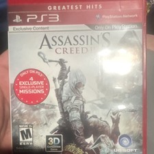 Ubisoft Assassin's Creed III Greatest Hits Sony PlayStation 3