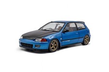 SOLIDO - 1:18 SCALE - Honda Civic (EG6)SOLIDO WORKS COBALT BLUE PEARL - S1810406