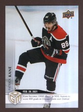 2020-21 Upper Deck Hockey Game Dated Moments #22 Patrick Kane LMT 499
