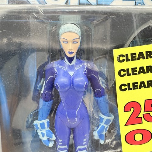TRON 2.0 Mercury 6" Action Figure Disc Weapon 2003 Disney NECA Reel Toys - Picture 3 of 14