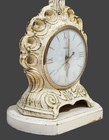 MINT VINTAGE UNITED BRASS LAMP CLOCK 333 ART NOUVEAU — photo 7
