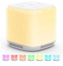 VanSmaGo MBZ202, White Noise Sound Machine LED, Timer 34 Sounds