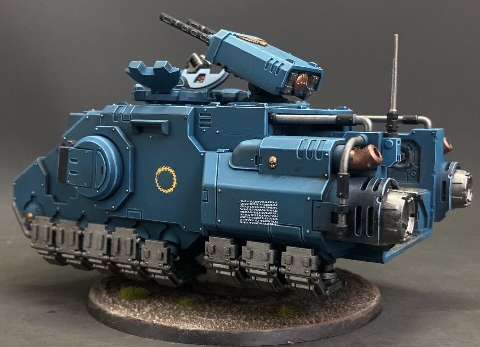 Dark Angels Primaris Impulsor Peint - Armée Warhammer 40k Space Marines