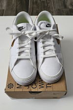 Nike Court Legacy Low Top Lace-Up Athletic Sn...