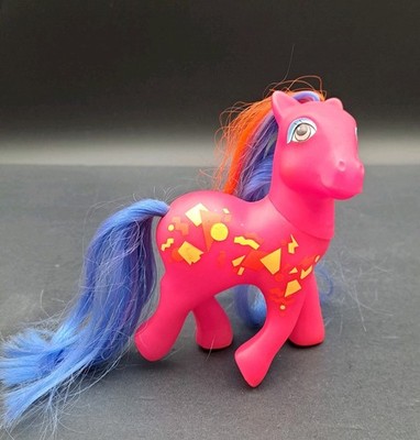HASBRO MY LITTLE PONY MLP G1 PRETTY BEAT 1987 ROCKIN' BEATS PONIES NEON MAGENTA