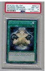 2014 YU-GI-OH 1st Ed. # EN013 Guarded Treasure Dragons Of Legend PSA 8 NM-MT