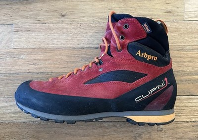 Tree Climbing Boots Arbpro Clip N Step Size 13 Excellent Used Arborist