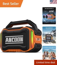 Speakers Bluetooth Wireless: 80WPeak Loud Speaker with Bass, 20H Playtime, Wa...