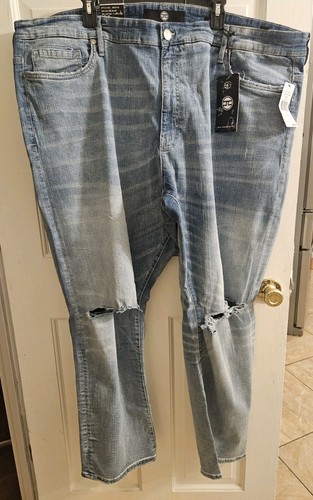 Jordan Craig Timeless Apparel Herrenjeans Größe 50 x 32 EISBLAU AARON EINZELHANDEL $ 80 - Bild 2 von 14