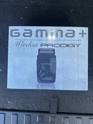 Gamma+ Wireless Prodigy Professional Turbocharged Foil Shaver. Brand New