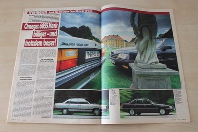 Auto Bild 28/1987 Audi 100 CD mit 136PS besser als...?