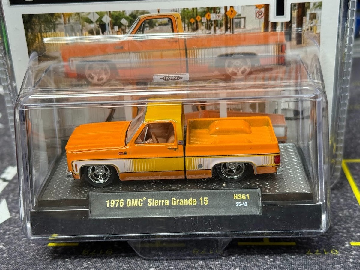 M2 Machines 1976 GMC Sierra Grande 15 Orange Slice 31500 HS61 1/64