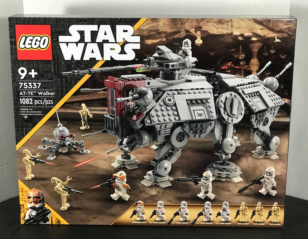LEGO Star Wars AT-TE WALKER 75337 Commander Cody Battle Droid