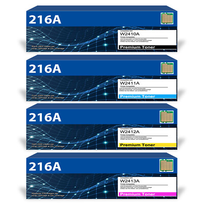 4x Toner 216A Compatible with HP Color LaserJet Pro MFP M155a M183FW M182n