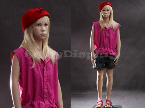 Mannequin enfant en fibre de verre forme affichage #MZ-SK02 - Photo 1 sur 3