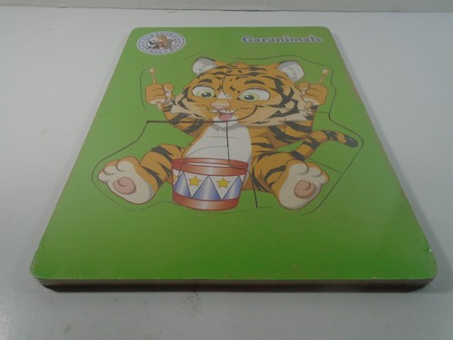 GARANÍMALES ANTIGUOS--TAMBOR TOCANDO TIGRE--PUZZLE DE 7 PIEZAS (NUEVO) - Imagen 5 de 5