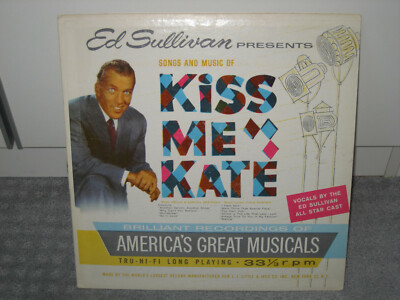 LP The Ed Sullivan All Star Cast ''Kiss me, Kate'', Musical/Stage!