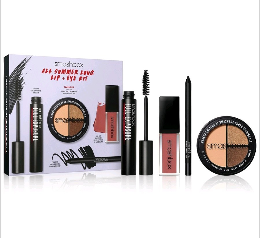 Smashbox Cosmetics Makeup Gift Set Lip Eye Kit Box Set Full Size 87 Value For Sale Online