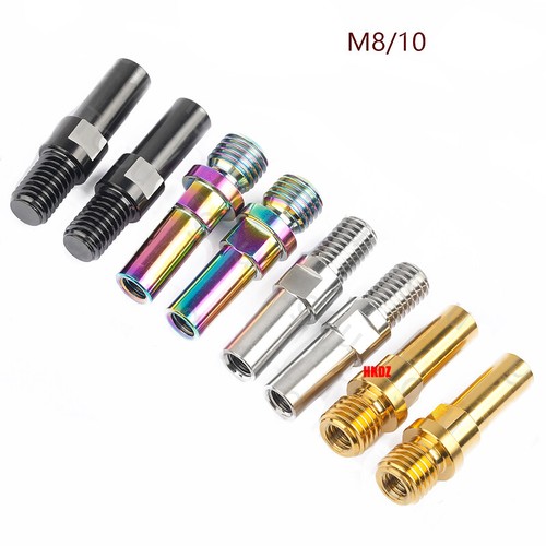 1 Pair Titanium Bolts Bike Bicycle V-Brake Bosses Posts Ti Screws M8/M10xP1.25 - Picture 3 of 20